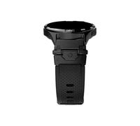 Mefloar Correa de reloj de silicona de 22mm Compatible con Huawei Watch 4 4 Pro GT5 GT4 46mm/Amazfit Balance Falcon/Oneplus 2 2R(Black black,Huawei GT4 46mm)