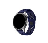Mefloar Correa de reloj deportiva de silicona cómoda de 22 mm y 20 mm compatible con HUAWEI WATCH 4 Pro GT 2 3 SE GT4 46 mm 42 mm/Runner/Ultimate(Dark Blue,20mm)