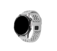 Mefloar Correa de reloj deportiva de silicona cómoda de 22 mm y 20 mm compatible con HUAWEI WATCH 4 Pro GT 2 3 SE GT4 46 mm 42 mm/Runner/Ultimate(Gray,20mm)