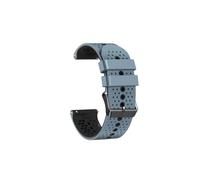 Mefloar Correa de repuesto compatible con POLAR Grit X Pro Titan GritX/Vantage M M2, correa de silicona, accesorios, pulsera(Gray blue Black)