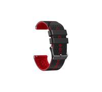 Mefloar Correa de repuesto compatible con POLAR Grit X Pro Titan GritX/Vantage M M2, correa de silicona, accesorios, pulsera(Black Red)