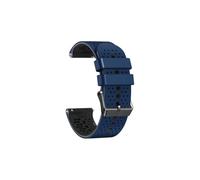 Mefloar Correa de repuesto compatible con POLAR Grit X Pro Titan GritX/Vantage M M2, correa de silicona, accesorios, pulsera(Midnight blue Black)