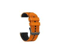 Mefloar Correa de repuesto compatible con POLAR Grit X Pro Titan GritX/Vantage M M2, correa de silicona, accesorios, pulsera(Orange Black)