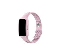 Mefloar Correa de silicona compatible con Huawei Watch Band 8 7 6, pulsera deportiva de TPU transpirable de repuesto(Pink,For Huawei Band 6)