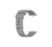 Mefloar Correa de silicona compatible con Xiao m i Red m i Watch 4, accesorios de repuesto for pulsera(Gray)