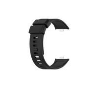 Mefloar Correa de silicona compatible con Xiao m i Red m i Watch 4, accesorios de repuesto for pulsera(Black)