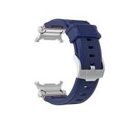 Mefloar Correa de silicona con hebilla de acero inoxidable for reloj Compatible con Samsung Galaxy Watch 7 Ultra 47mm, pulsera deportiva for hombre, Correa for reloj(Midnight bule)