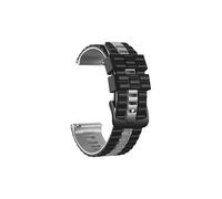 Mefloar Correa de silicona de 22 mm compatible con pulseras de repuesto for relojes compatible con Polar Grit X Pro/Titan/Grit X/Vantage M/ M2(Black Gray,For POLAR Grit X Pro)