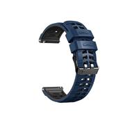 Mefloar Correa de silicona for reloj Compatible con Xiao m i, repuesto de pulsera Compatible con Xiao m i Watch S2 de 46mm 42mm, S1 Pro y S1 Active, color 2, 2023(Midnight blue Black)