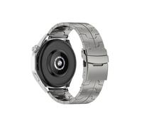 Mefloar Correa de titanio for negocios compatible con Samsung Galaxy Watch 46mm 3 45mm/ Huawei 4pro GT 4 2e Ultimate/Amazfit 47mm(Titanium,For Huawei GT 3 46mm)