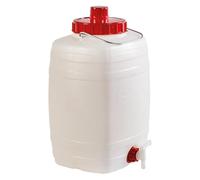 Mefra 1 unidad de barril con grifo y ventilador, 5 l, bidón, recipiente