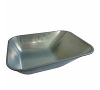 MEFRO Ersatzmulde 100 Litros Galvanizado Carretilla Cambio Recipiente