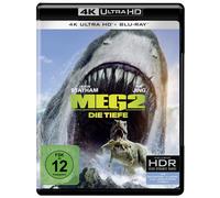 Meg 2: Die Tiefe (4K UHD Blu-ray) Jason Statham Jing Wu (Importación USA)