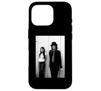 Meg & Jack White The White Stripes Rock Duo de Andy Willsher Carcasa para iPhone 16 Pro
