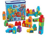 Mega Block HRR60 Aprender El Alfabeto Set De 30 Bloques De Construcción
