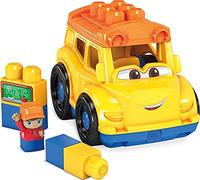 Mega Bloks Autobús Escolar, Juguete de construcción para niños +1 año (Mattel GCX10)