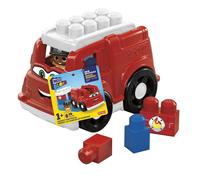 Mega Bloks Camión De Bomberos Freddy Bloques De Construcción Con Figura 1+