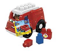 Mega Bloks Camión de Bomberos, Juguete de construcción para niños +1 año (Mattel GCX09)