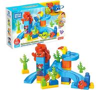 MEGA Bloks First Builders Cuco Blocs Estuche Aventuras Submarina, Juego de Construcción, 50 Uds. Juguete para Niños y Bebé, Desde 1 año, GNW64