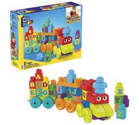 MEGA BLOKS First Builders Toddler Building Blocks Toy Set, ABC (Importación USA)