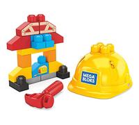 MEGA Bloks Herramientas para Pequeños Constructores con 20 Piezas para niños y niñas + 2 años (Mattel GNT91)