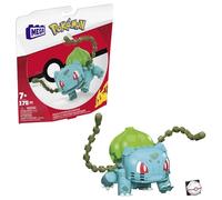 Mega Bloks Mega Construx Pokémon Bulbasaur Figura de 175 Bloques de construcción de Juguete para niños (Mattel GVK83)
