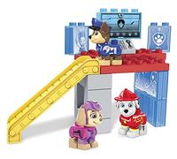 Mega Bloks Pack figuras Patrulla Canina, bloques de construcción de juguete, Mattel HDX93, 3 años en adelante, 17 piezas.