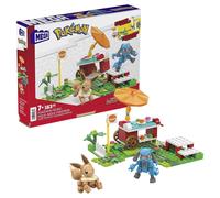 Mega Bloks Pokemon Aventura Constructor Hojaldre Picnic Eevee & Lucario Figura