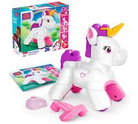MEGA BLOKS Toddler Block Toys Set, 3 in 1 Build & Enchant Unicorn with 26 Pieces