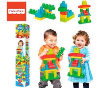 Mega Bloques 100 Piezas Edificios Libre La Fantasía FisherPrice