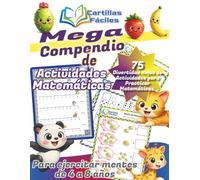 Mega Compendio de Actividades Matemáticas: 75 divertidas hojas de actividades para practicar matemáticas