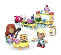 Mega Construx Barbie Pastelería, muñecas con Bloques de construcción y Accesorios de Juguete (Mattel GWR32)