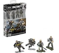 Mega Construx Black Series - GYF92 - Call of Duty Largage Battle Royale - Pack 4 mini figuras articuladas + accesorios