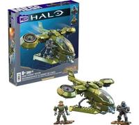 MEGA Construx Halo Snowstorm Nave de juguete de 273 bloques de construcción con figuras y accesorios, juguete +8 años (Mattel HKT18)