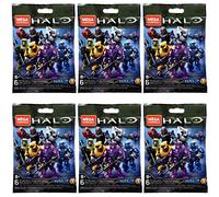 Mega Construx Halo Universe Series 1 - Juego completo de 6 figuras para ciegas
