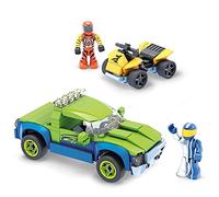 MEGA Construx Hot Wheels Coche of-Duty y Quad para Construir, vehículos de Bloques de Juguete con Personajes (Mattel GYG21)