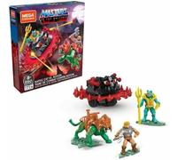 Mega Construx Masters of The Universe Battle Cat vs Roton, Figuras y Bloques de construcción (Mattel GPH23)