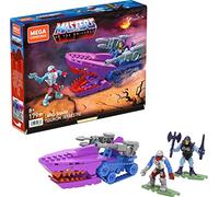 Mega Construx Masters of The Universe Land Shark Coche y Figuras con Bloques de construcción de Juguete (Mattel HDK07)