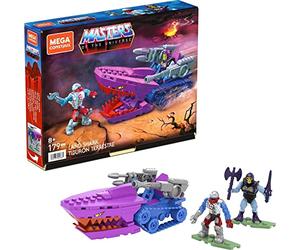 Mega Construx Masters of The Universe Land Shark Coche y Figuras con Bloques de construcción de Juguete (Mattel HDK07)