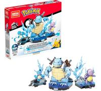Mega Construx Pokémon Blastoise Figura de Bloques de construcción de Juguete para niños +6 años (Mattel HDH93)