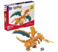 Mega Construx Pokémon Charizard Figura de 222 Bloques de construcción de Juguete para niños (Mattel GWY77)
