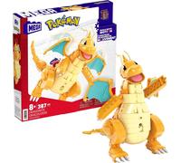 Mega Construx Pokémon Dragonite, 388 Bloques y Juego de constr (Importación USA)