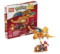 Mega Construx Pokémon Evolución de Charmander 3 Figuras de Blo (Importación USA)