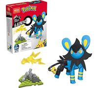 Mega Construx Pokemon Figuras Power Pack Luxio, Bloques de construcción (Mattel GMD36)