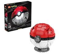 Mega Construx Pokémon Pokeball gigante Figura de bloques de construcción de juguete para niños y niñas +10 años (Mattel HBF53)