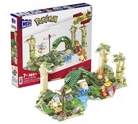 MEGA Construx Pokemon Ruinas olvidadas Constructor de aventuras Set de bloques de construcción con tres personajes, juguete +6 años (Mattel HDL86)