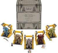 Mega Fallout - Juguete de construcción de Figuras de acción, colección T-60 Power Armor con 327 Piezas, 5 Micro Figuras de acción y Accesorios, para coleccionistas
