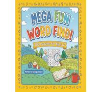 Mega Fun Word Search: 200 word search puzzles for kids 6+ great gift for vacations, holidays, and birthdays. Get your copy today!