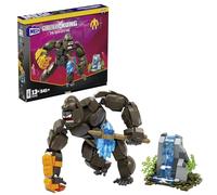 Mega Godzilla x Kong The New Empire - Figura de acción Kong con 541 piezas y accesorios, 12 pulgadas de largo, para coleccionistas adultos