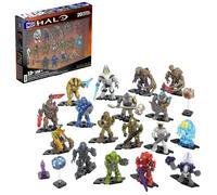 Mega Halo, Conjunto de construcción con Figuras de acción, Pack de Personajes con 339 Piezas, articulación Que Puede Adoptar Poses, 5cm de Altura, Coleccionable para niños y niñas o Adultos, HXL07